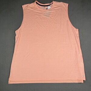 DSG Tank Top Mens XL Pink Ray Heather Movement Muscle Moisture Wicking Athletic